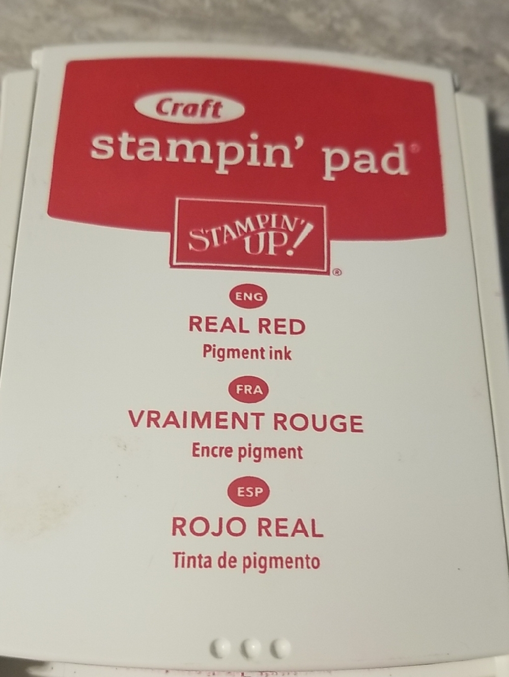 Stampin' Up! Real Red Craft Stampin' Pad